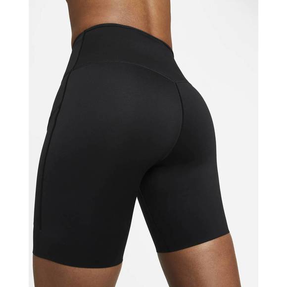 NEW NIKE high-waisted 8" biker shorts in black - Picture 2 of 2